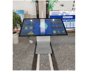 迅博明觸摸查詢機雙屏顯示系統應用于滁州天長市稅務局